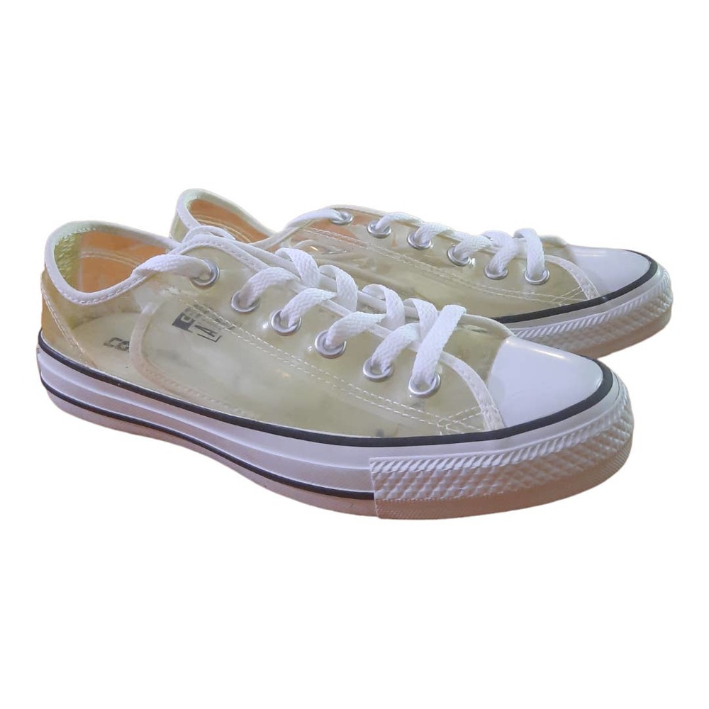 Converse All Star See Through Chuck Taylor Low Top Sneakers Size 7.5